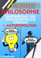 Vorschau - Stundenentwürfe - KOMBIPAKET 1: Einführung Philosophie + Anthropologie (E-Jahrgang) - Deckblatt