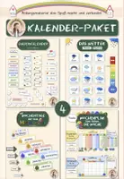 Vorschau - Fördermaterial/Inklusion - Kalender-Paket für Kindergarten & Grundschule - Deckblatt