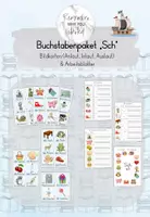 Vorschau - Arbeitsblätter - Materialpaket Buchstabe Sch - Deckblatt