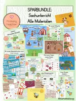 Vorschau - Stundenentwürfe - SPARBUNDLE Sachunterricht: Alle Materialien - Deckblatt