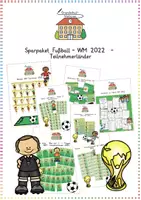 Vorschau - Arbeitsblätter - Sparpaket: Fußball-WM 2022 - Teilnehmerländer - Deckblatt