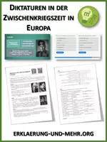 Vorschau - Arbeitsblätter - Diktaturen in der Zwischenkriegszeit (Materialpaket) - Deckblatt