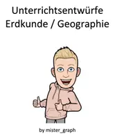 Vorschau - Stundenentwürfe - Materialpaket Unterrichtsentwürfe Erdkunde / Geographie (7 Stück) mit UPP und Revision - Deckblatt