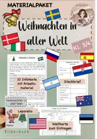Vorschau - Arbeitsblätter - XXL Materialpaket- Weihnachten in aller Welt - Deckblatt