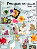 Vista previa - Hojas de trabajo - PAQUETE DE MATERIAL „NAVIDAD“ - Portada