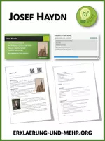 Vorschau - Arbeitsblätter - Josef Haydn (Materialpaket) - Deckblatt