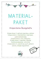 Vorschau - Arbeitsblätter - Materialpaket Stolpersteine Übungshefte - Deckblatt