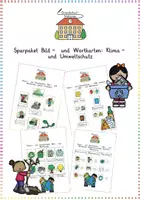 Vorschau - Bildkarten - Klima- & Umweltschutz / Earth Day: Sparpaket (Bild- und Wortkarten) - Sachunterricht - Kl. 2-4 - Deckblatt