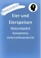 Vorschau - Stundenentwürfe - Materialpaket Eier und Eierspeisen - Deckblatt