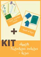 Aperçu - Apprentissages en autonomie - Kit pédagogique cliparts fournitures scolaires + livres - Page de couverture