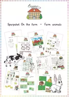 Vorschau - Arbeitsblätter - Farm animals / Bauernhof: XXL Sparpaket - Englisch - Kl. 2-4 - Deckblatt
