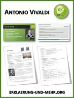 Vorschau - Arbeitsblätter - Antonio Vivaldi (Materialpaket) - Deckblatt