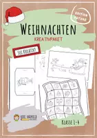 Vorschau - Arbeitsblätter - Weihnachten - Kreativpaket - Deckblatt