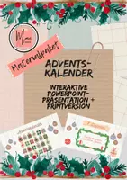 Vorschau - Präsentationen/Tafelbilder - Materialpaket Adventskalender: gute Taten und Achtsamkeitsübungen - Deckblatt