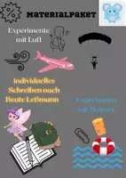 Vorschau - Stundenentwürfe - Materialpaket Unterrichtsentwürfe und Lehrprobe Sachunterricht Deutsch - Deckblatt