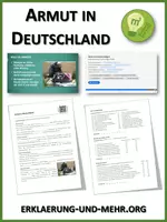 Vorschau - Arbeitsblätter - Armut in Deutschland (Materialpaket) - Deckblatt
