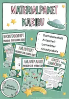 Vorschau - Arbeitsblätter - Materialpaket Karibu - Deckblatt