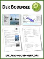 Vorschau - Arbeitsblätter - Der Bodensee (Materialpaket) - Deckblatt