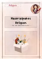 Vorschau - Stundenentwürfe - Wachsendes Materialpaket: Mein Material für den Religionsunterricht - Deckblatt