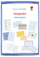Vorschau - Spiele - Satzglieder: Materialpaket - Deckblatt