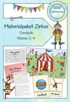 Vorschau - Arbeitsblätter - Materialpaket Zirkus Deutsch Klasse 2-4 - Deckblatt