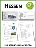 Vorschau - Arbeitsblätter - Hessen (Materialpaket) - Deckblatt