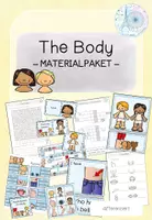 Vorschau - Arbeitsblätter - Body - MATERIALPAKET / SPARPAKET / SPARSET / BUNDLE - Deckblatt