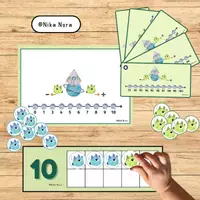 Aperçu - Apprentissages en autonomie - Kit pédagogique -jusqu’à 100 Mathématiques manipulatrices. - Page de couverture