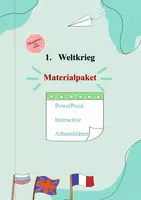Vorschau - Arbeitsblätter - Materialpaket 1. Weltkrieg - Deckblatt