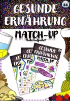 Vorschau - Stationenlernen - Gesunde Ernährung - Match-up | Materialpaket | Spiel | Differenzierung - Deckblatt