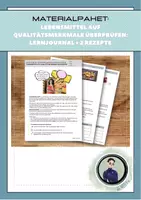 Vorschau - Arbeitsblätter - Materialpaket: Lebensmittel auf Qualitätsmerkmale untersuchen - mit Rezepten und Lernjournal - Deckblatt