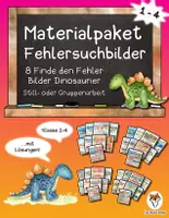Vorschau - Arbeitsblätter - Fehlersuchbilder Materialpaket mit Lösungen - Deckblatt
