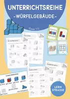 Vorschau - Unterrichtsreihen - Unterrichtsreihe: Würfelgebäude (Klasse 1/2) - Deckblatt