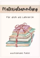 Vorschau - Arbeitsblätter - Dein Geschenk für dich - als Lehrer:in | wachsendes Materialpaket - Deckblatt