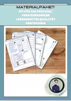 Vorschau - Arbeitsblätter - Materialpaket zur Vorbereitung auf die schriftliche AES-Prüfung - Deckblatt