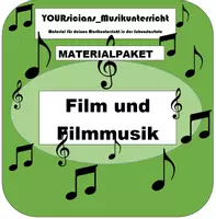 Vorschau - Stundenentwürfe - Materialpaket Film und Filmmusik - Deckblatt