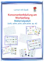 Vorschau - Spiele - Materialpaket: Konsonantenhäufung - Deckblatt