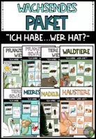 Vorschau - Unterrichtsreihen - Wachsendes Sparpaket - "Ich habe...wer hat?" - Deckblatt