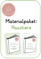 Vorschau - Stundenentwürfe - Materialpaket: Haustiere - Deckblatt
