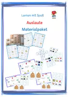 Vorschau - Spiele - Auslaute: Materialpaket - Deckblatt