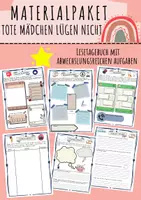 Vorschau - Stundenentwürfe - Materialpaket: Tote Mädchen lügen nicht - Deckblatt