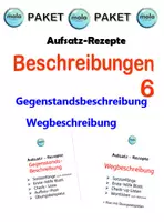 Vorschau - Unterrichtsreihen - PAKET: Beschreibungen 6 (Weg- und Gegenstandsbeschreibung) - Deckblatt