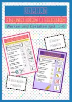 Vorschau - Poster - Materialpaket Schneide- und Kleberegeln - Deckblatt