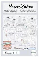 Vorschau - Unterrichtsreihen - Materialpaket XXL Zähne - Deckblatt