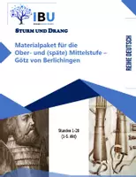 Vorschau - Stundenentwürfe - Materialpaket - Götz von Berlichingen - Sturm und Drang - Deckblatt
