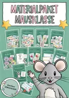 Vorschau - Poster - Mausklasse - Materialpaket / Klassentier Maus - Deckblatt