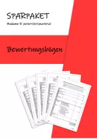 Vorschau - Test - Materialpaket: Bewertungsbögen - Deckblatt