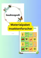 Vorschau - Arbeitsblätter - Insektenforscher Materialpaket - Deckblatt