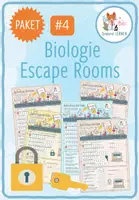 Vorschau - Spiele - PAKET #4 - 6x Biologie Escape Rooms (#19-24) - Deckblatt