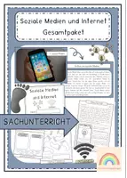 Vorschau - Unterrichtsreihen - Soziale Medien und Internet - Gesamtpaket - Deckblatt